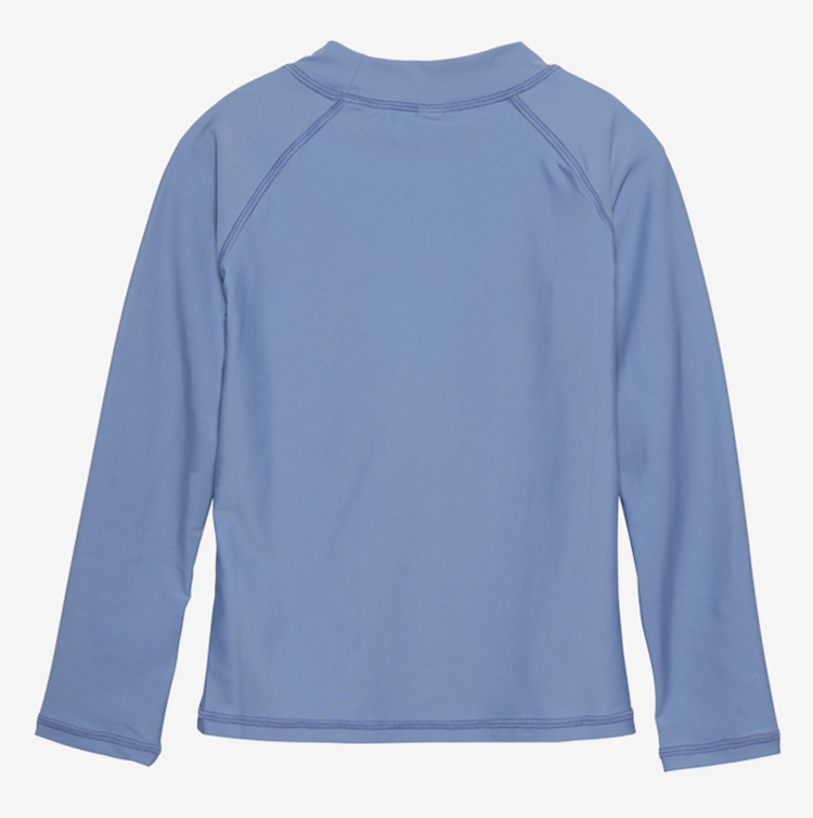 Color Kids Langarm UV Shirt - Rashguard in Blau