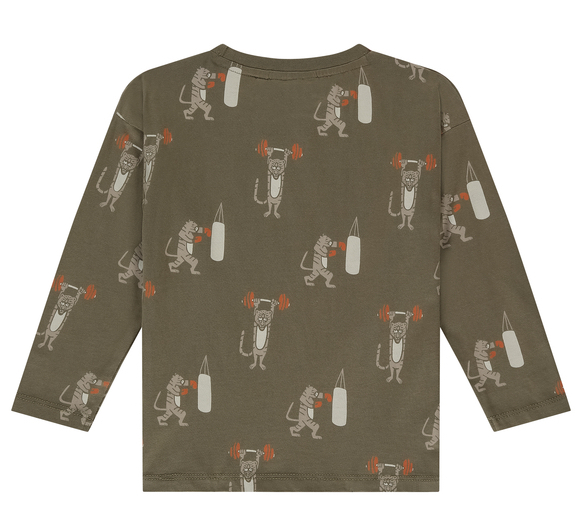 Babyface Stains & Stories Langarm Shirt - Tiger Boxer - SALE