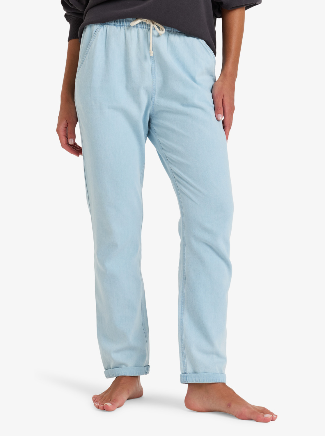 Roxy Slow Well - Helle Jeanshose für Frauen in Light Blue - Hellblau Roxy Slow Well - Helle Jeanshose für Frauen in Light Blue - Hellblau