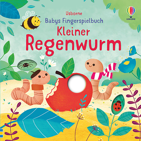 kleiner-regenwurm Usborne Babys Fingerspielbuch Kleiner Regenwurm