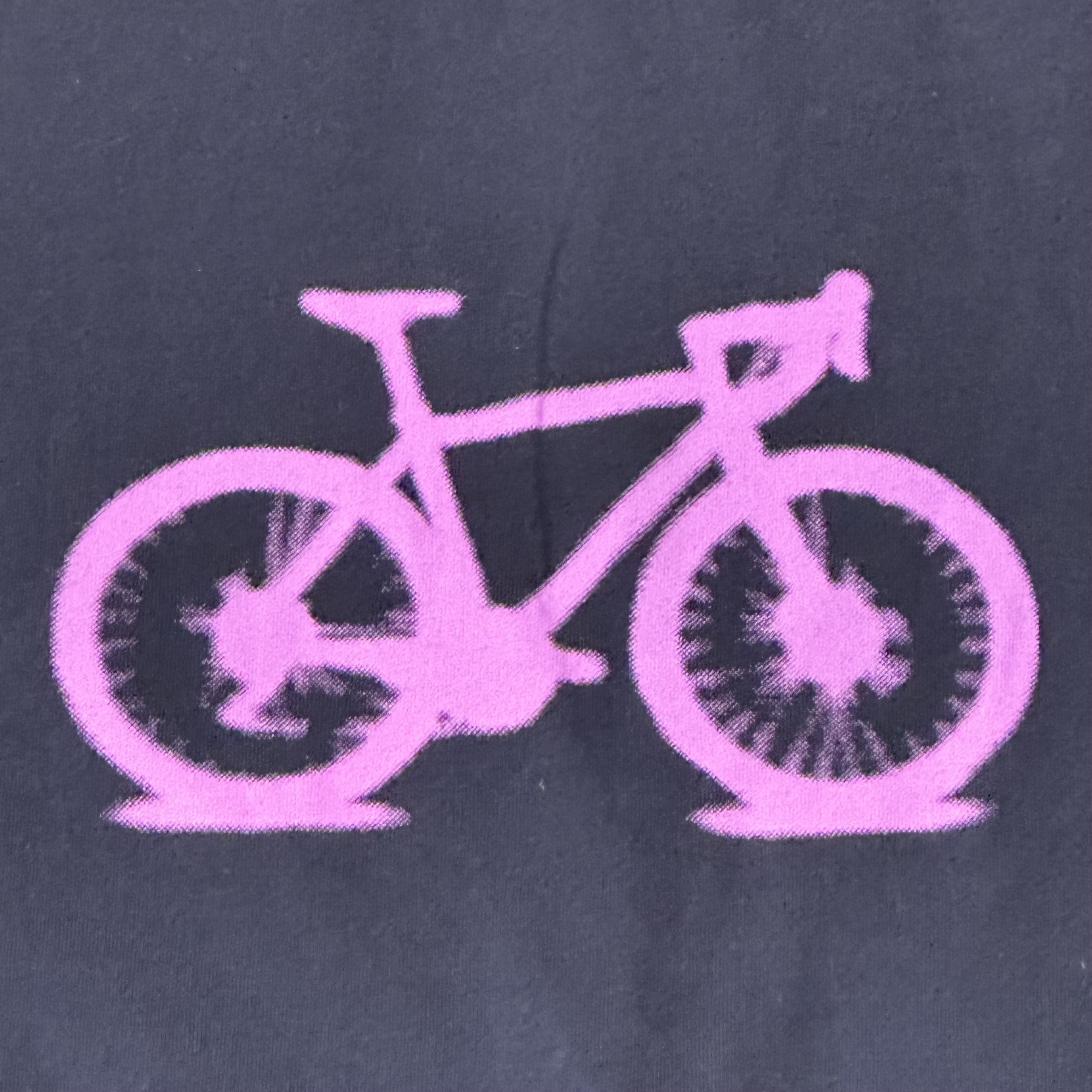 Ragwear Herren T-Shirt Siril Gots mit Fahrrad Navy/Pink