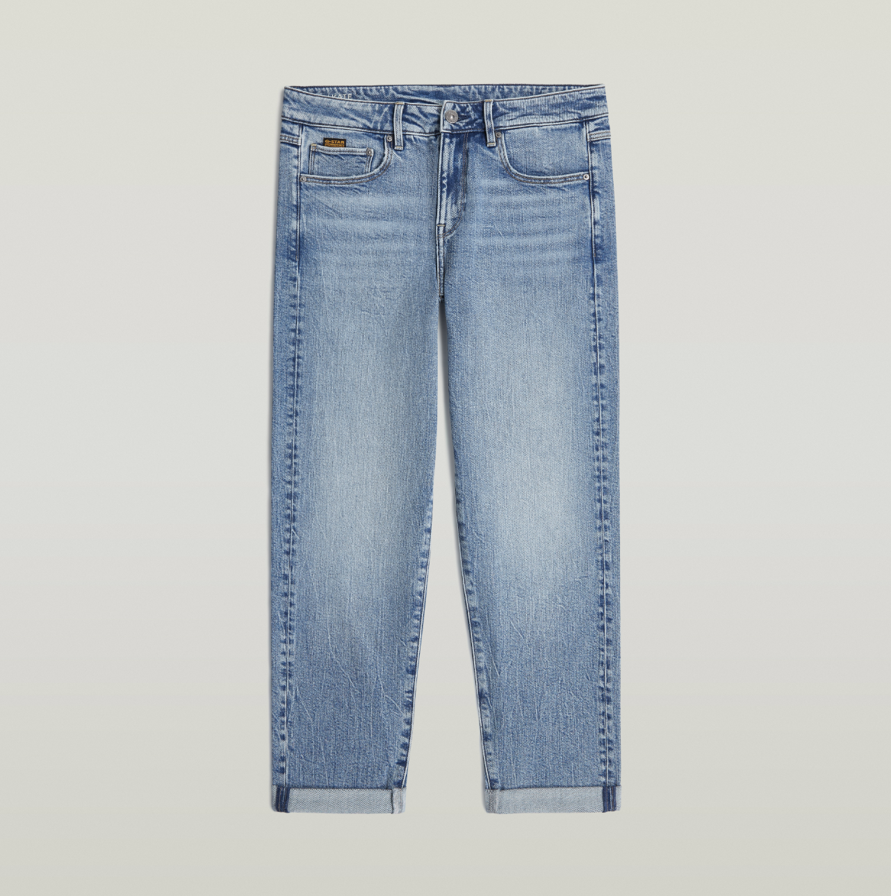 G-STAR Jeans Damen - Kate Boyfriend - Faded sea point Blue