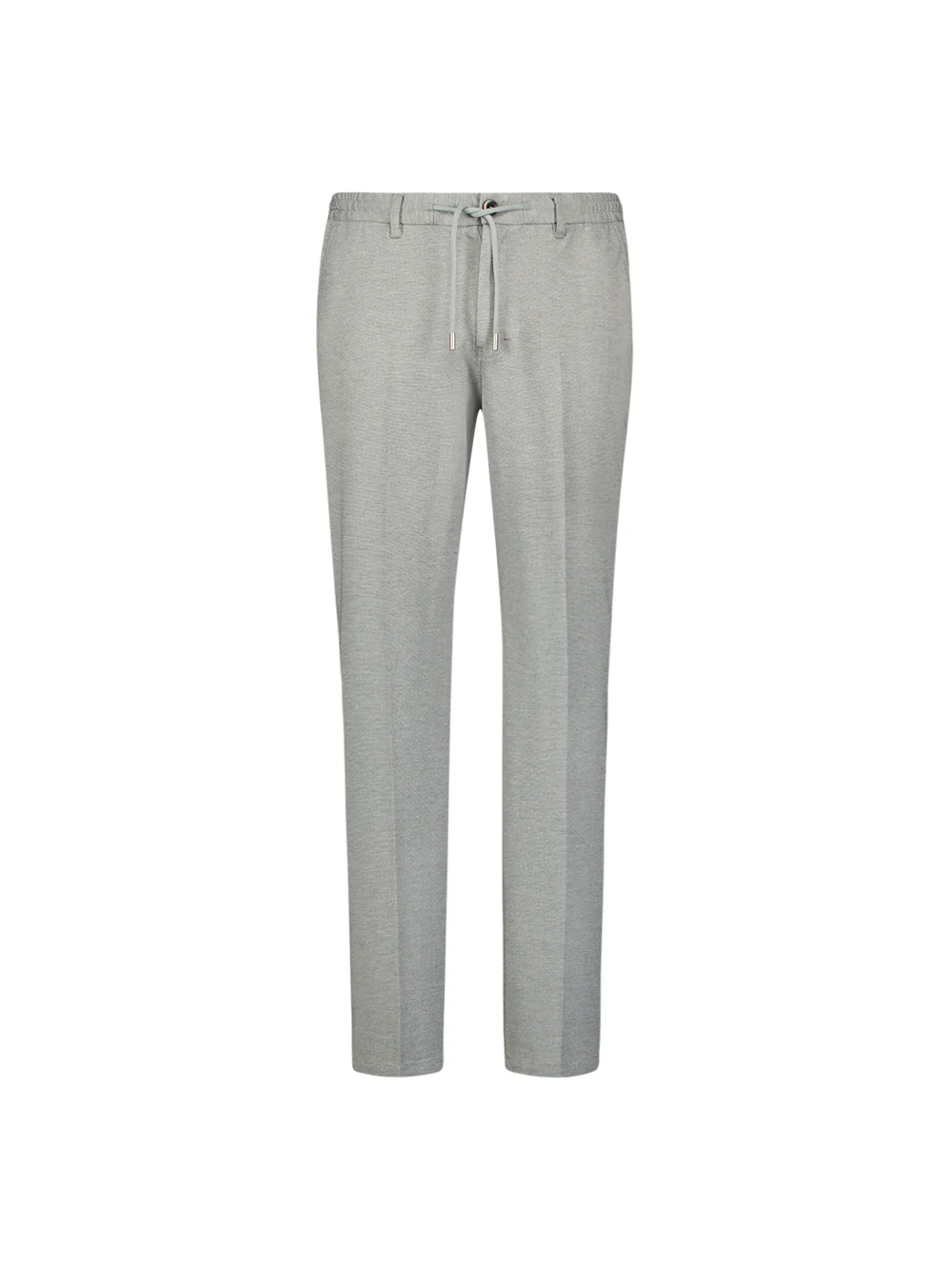 NO EXCESS Chino Stretchhose - Grau Melange