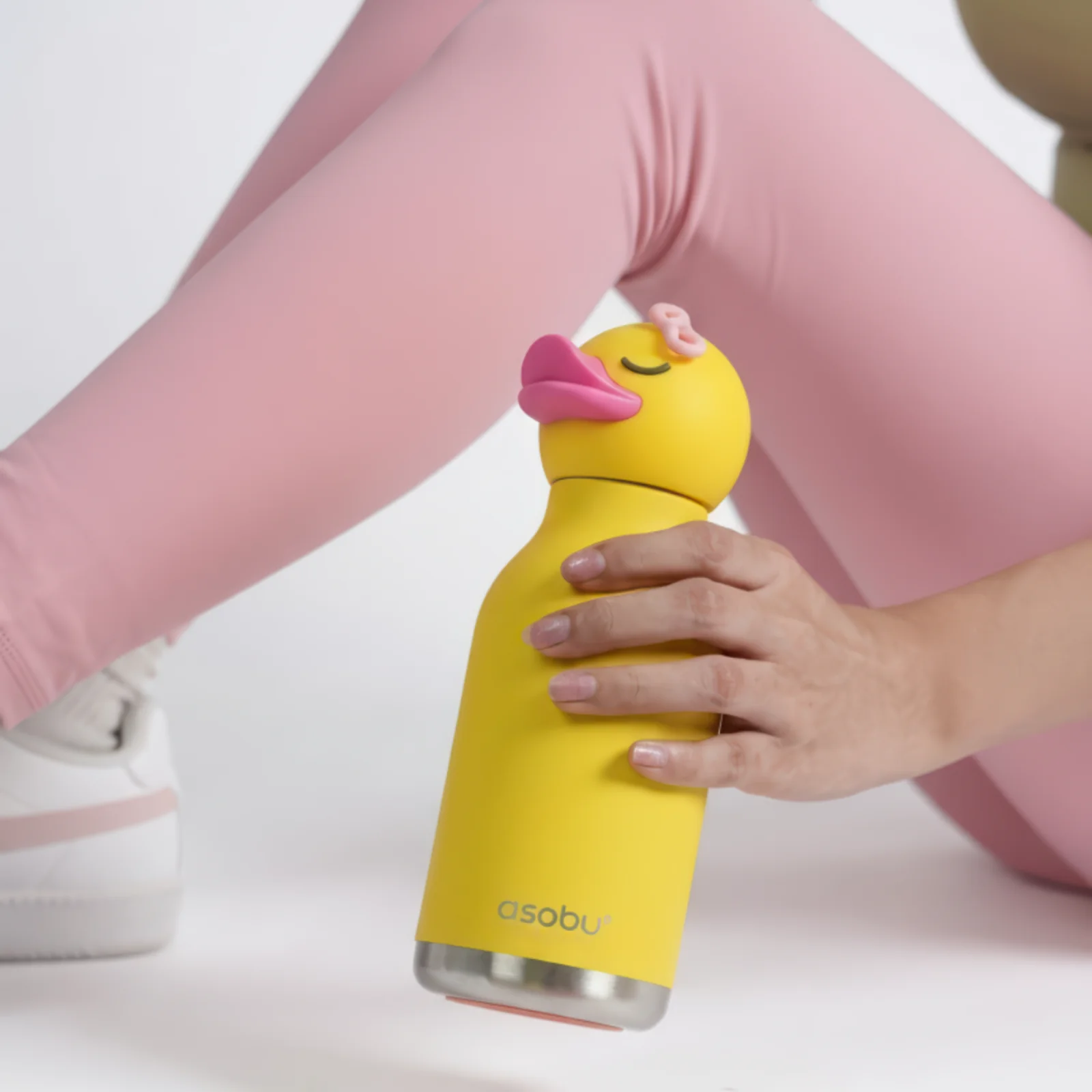 Asobu Bestie Trinkflasche - Gelb Bryn Ducky Ente Asobu Bestie Trinkflasche - Gelb Bryn Ducky Ente