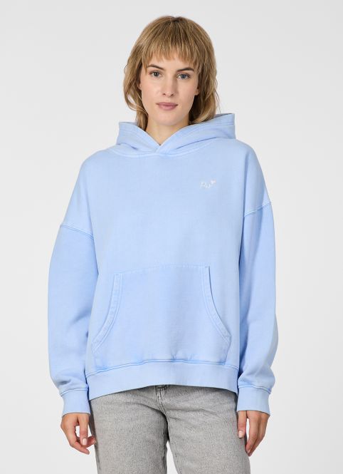 Ragwear Germma Hoody Sweatshirt in Artic Blau - WITH LOVE Ragwear Germma Hoody Sweatshirt in Artic Blau - WITH LOVE