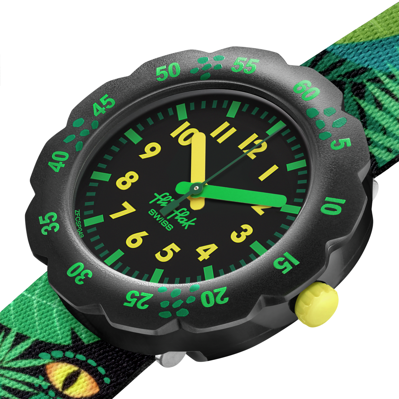 FLIK-FLAK-DINO-AUGE Flik Flak Uhr Kinderuhr - EYE SEE U - Dinosuarier