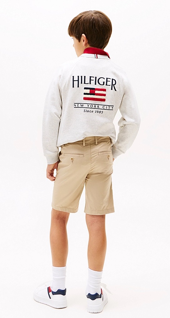 Tommy Hilfiger 1985 Collection Chino Short in Sandalwood Beige Braun Tommy Hilfiger 1985 Collection Chino Short in Sandalwood Beige Braun