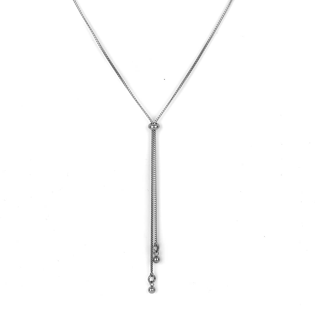 ED60-Kora-inrosa-silber inrosa Kette Modell ‘Kora’ in Sterling Siilber