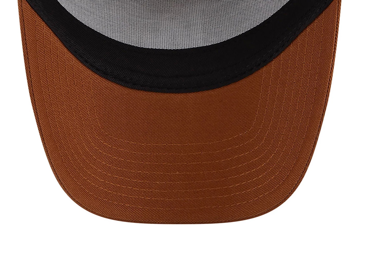 la-dodgers-league-essential-brown-trucker-cap-60364429-bottom-Kopie New Era LA Dodgers League Essential Trucker Cap in Cognac Braun