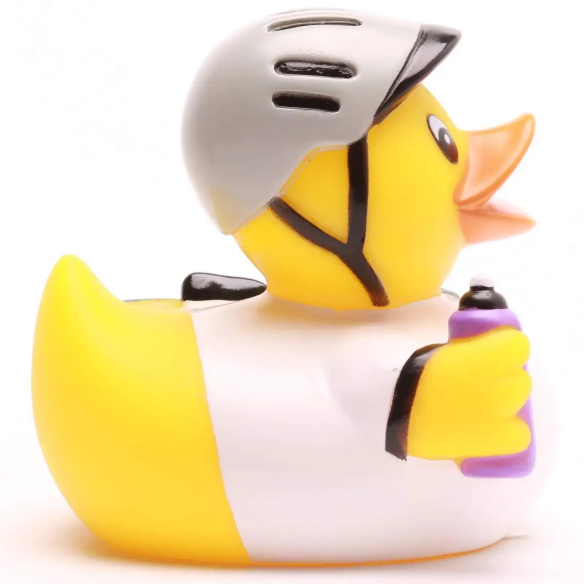 Lanco Rennradfahrer Duck - Naturkautschuk Ente - Badeente Radrennfahrer - Gummiente