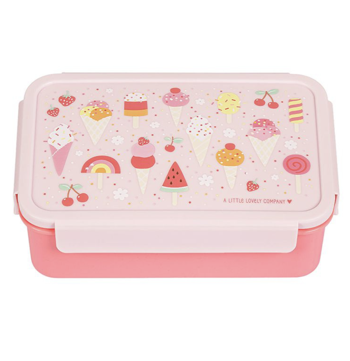 A Little Lovely Company Bento Box Brotzeitbox Lunchbox - Eiscreme