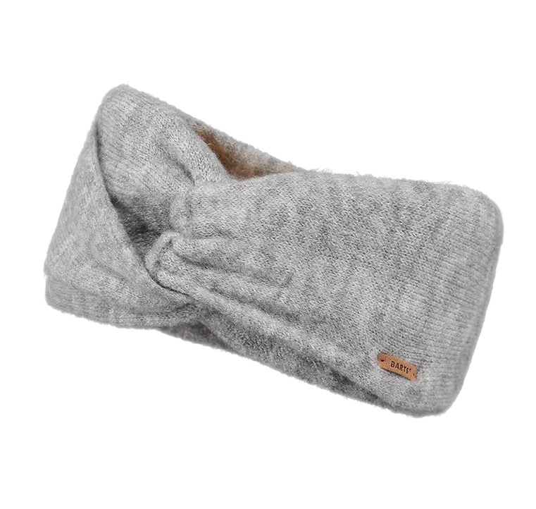 Barts Witzia Damen Stirnband in Heather Grey - Grau Melange