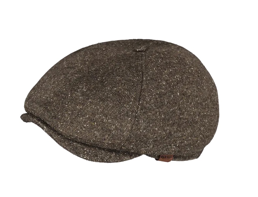 Barts Jamaica Cap Herren Schiebermütze in Heather Braun - Größenverstellbar Barts Jamaica Cap Herren Schiebermütze in Heather Braun - Größenverstellbar
