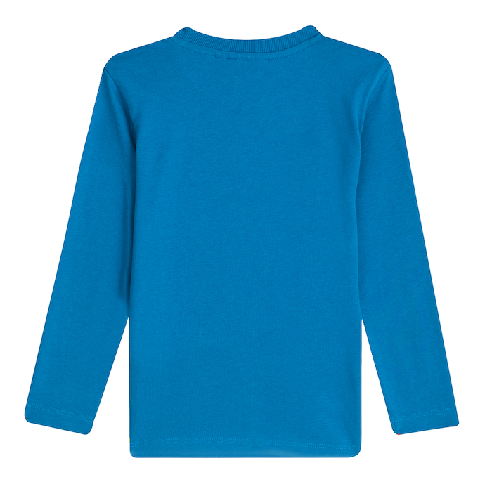 Someone Langarm T-Shirt in Blau - Wendepailletten Fußball Someone Langarm T-Shirt in Blau - Wendepailletten Fußball