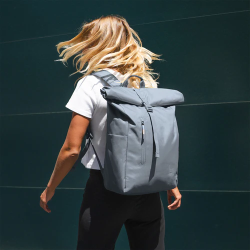GOT BAG ROLLTOP EASY MARLIN - Rolltop Rucksack in Marlin Grau Blau