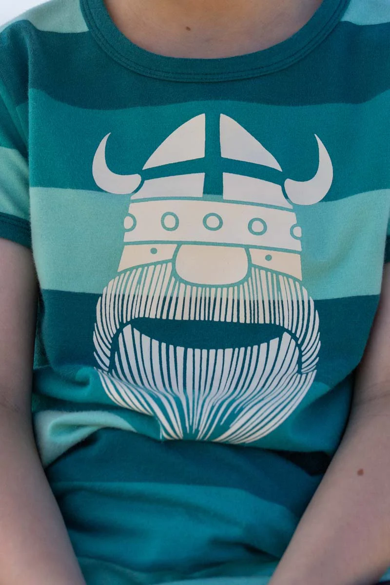 danefae Danesigurd Kurzarm T-Shirt Danesigurd Tee Mintyfresh ERIK Viking - Wikinger - SALE