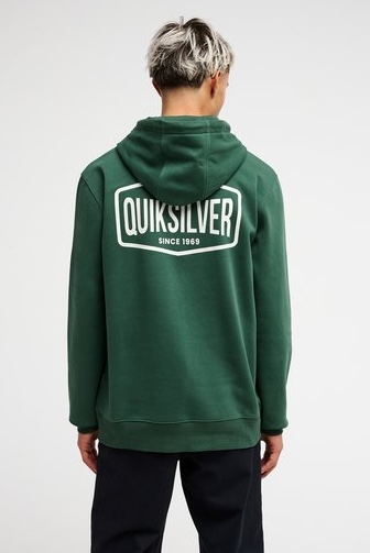 Quiksilver Surf Garage Hoodie für Herren in Grün Quiksilver Surf Garage Hoodie für Herren in Grün