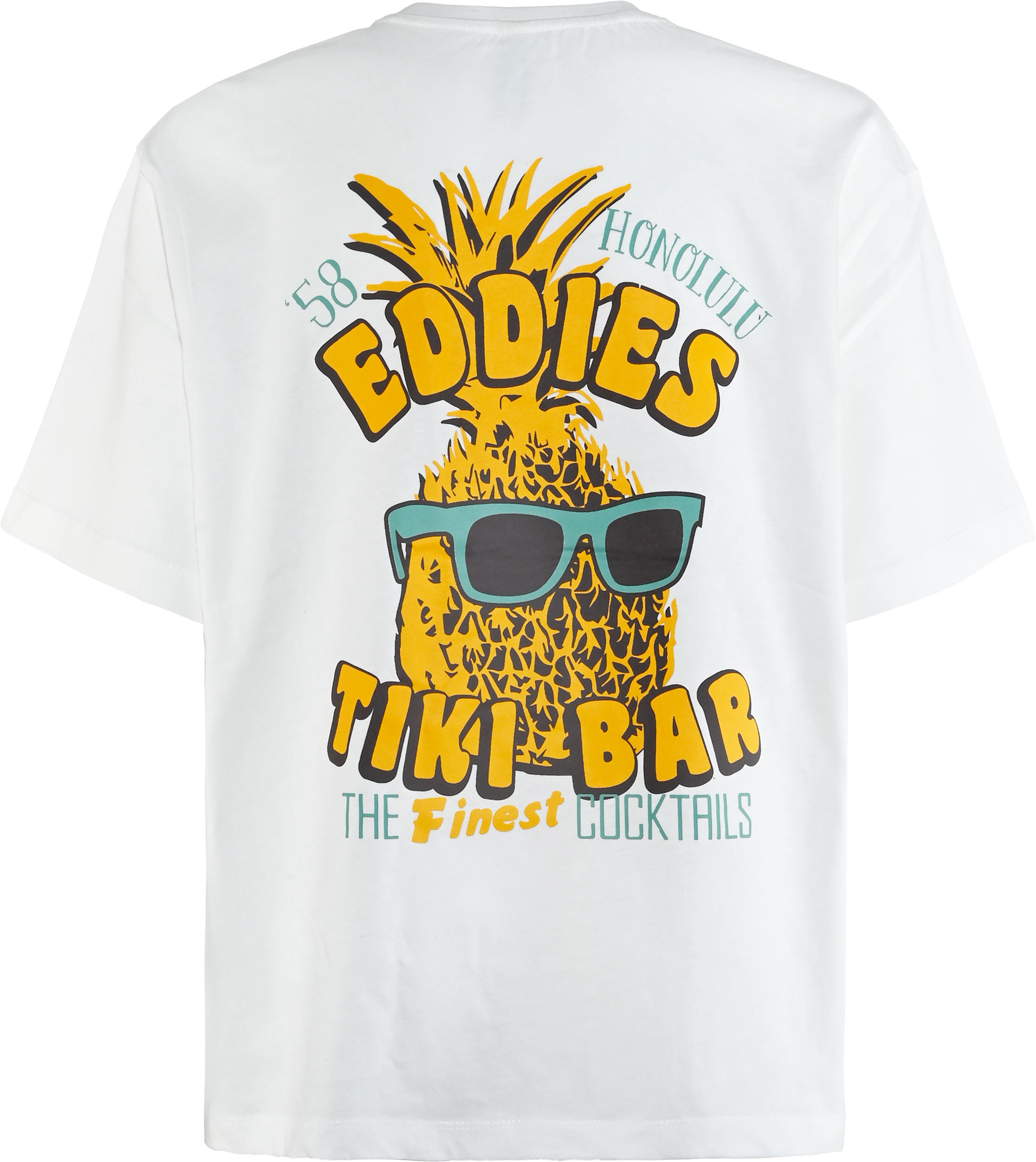 Blue Effect Jungs Oversized T-Shirt - Eddies Tiki Bar Blue Effect Jungs Oversized T-Shirt - Eddies Tiki Bar