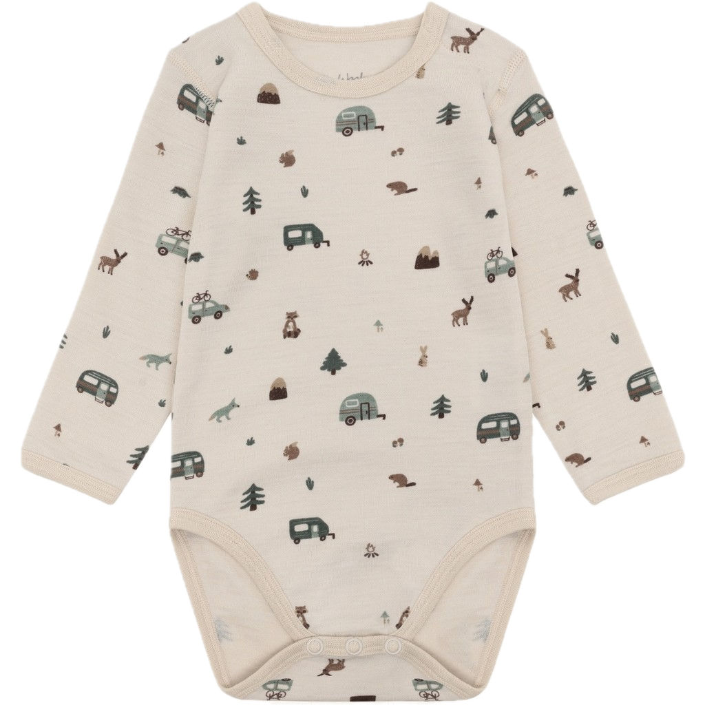 Hust & Claire Bo Wolle Body in French Oak Beige - Camping