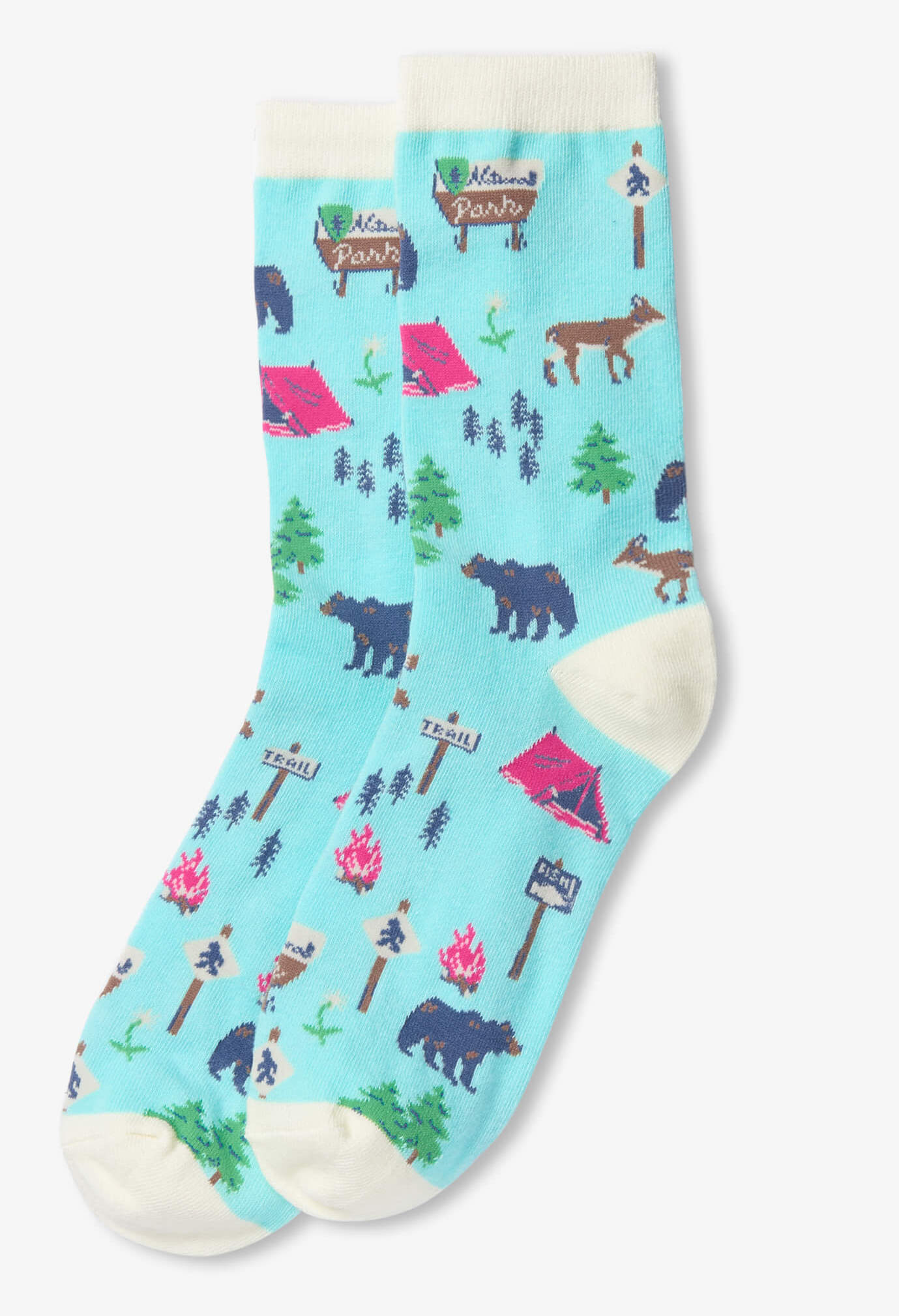 SO0HIKE004 Little Blue House Damen Socken in Türkis - Hike - Wandern