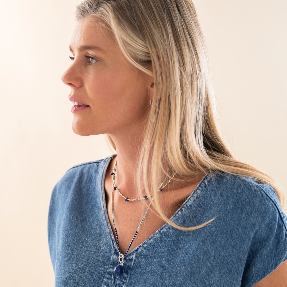 A Beautiful Story Believing Lapis Lazuli Halskette A Beautiful Story Believing Lapis Lazuli Halskette