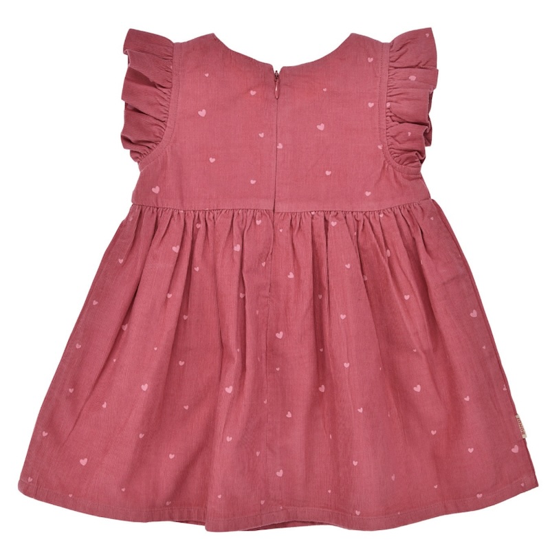 Bondi Cord Kleid in Berry Pink mit süßen Dackel Bondi Cord Kleid in Berry Pink mit süßen Dackel