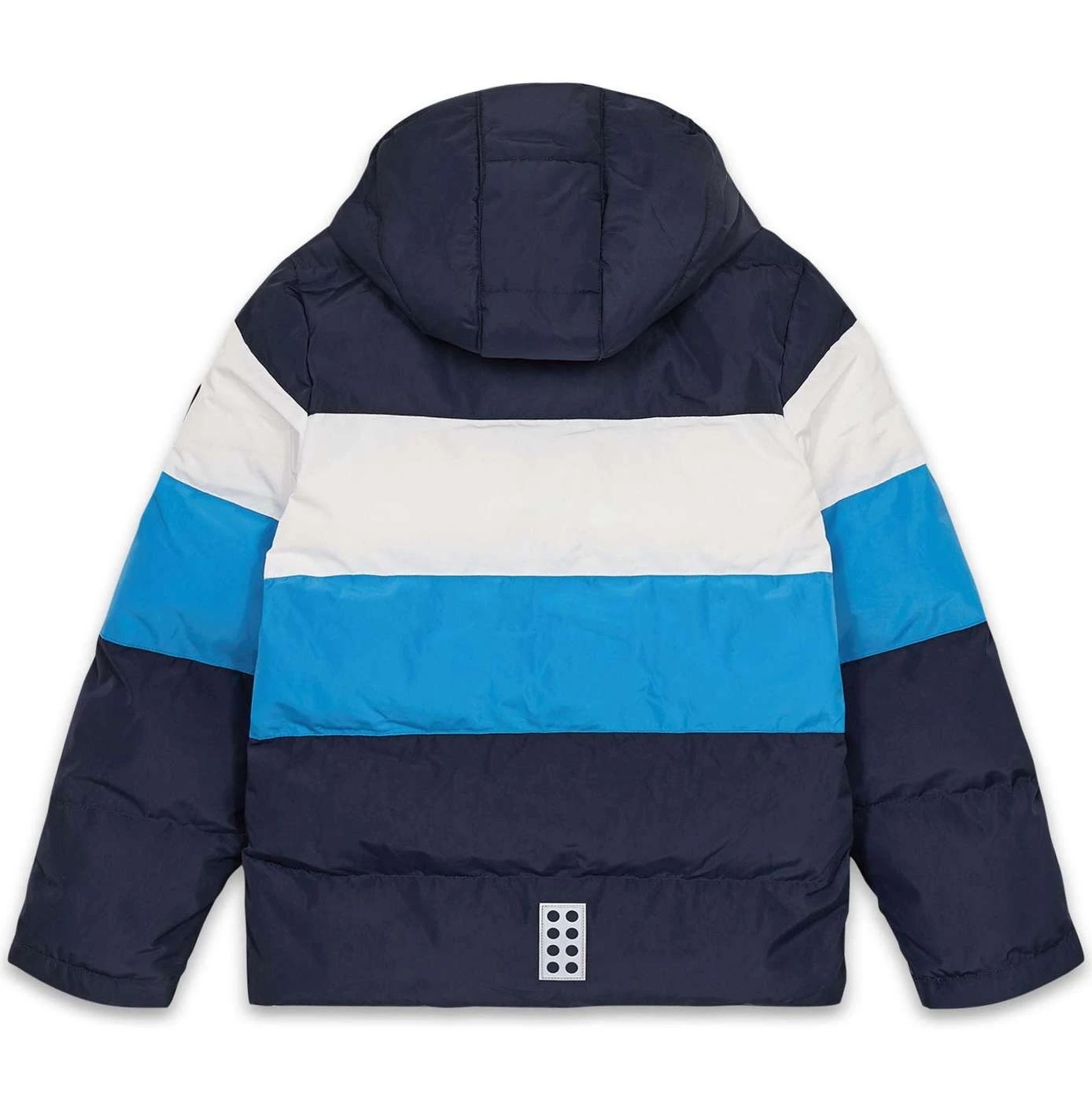 LEGO® Winterjacke/Steppjacke LWJIPE 705 gestreift in Blau und Weiß LEGO® Winterjacke/Steppjacke LWJIPE 705 gestreift in Blau und Weiß