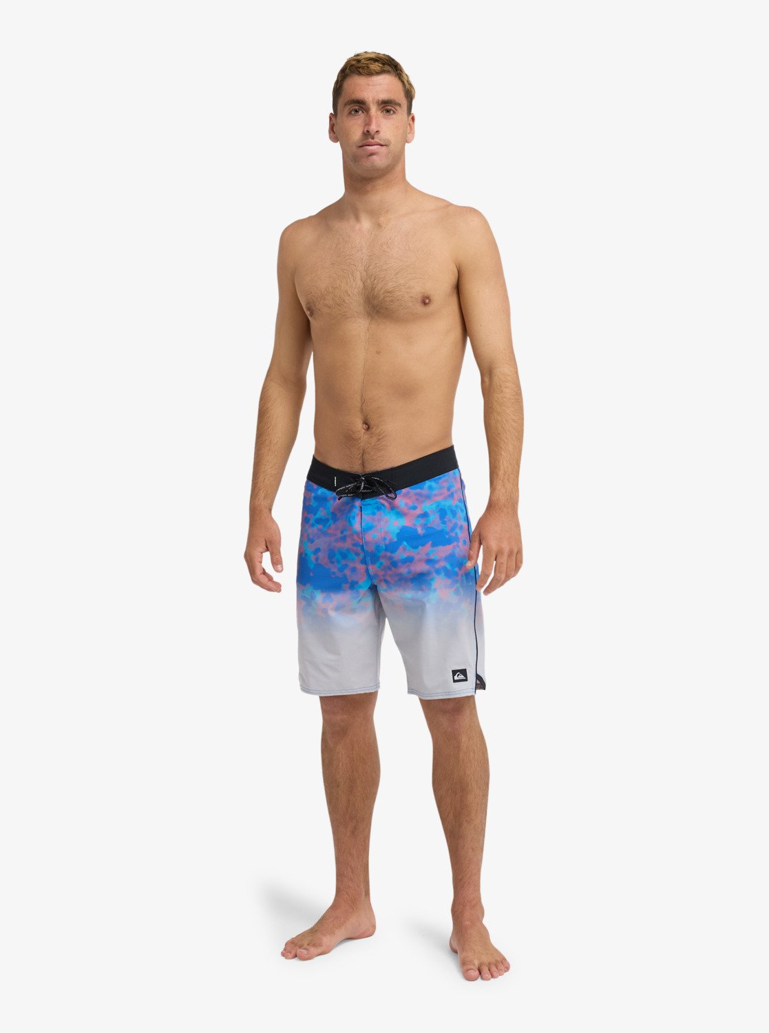 Quiksilver Highline Printed 20" - Boardshorts für Männer - Blau Rosa Reflections Quiksilver Highline Printed 20" - Boardshorts für Männer - Blau Rosa Reflections