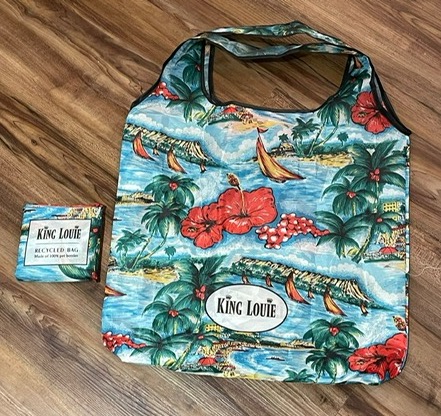 King Louie Foldaway Eco Einkaufstasche - Tropical