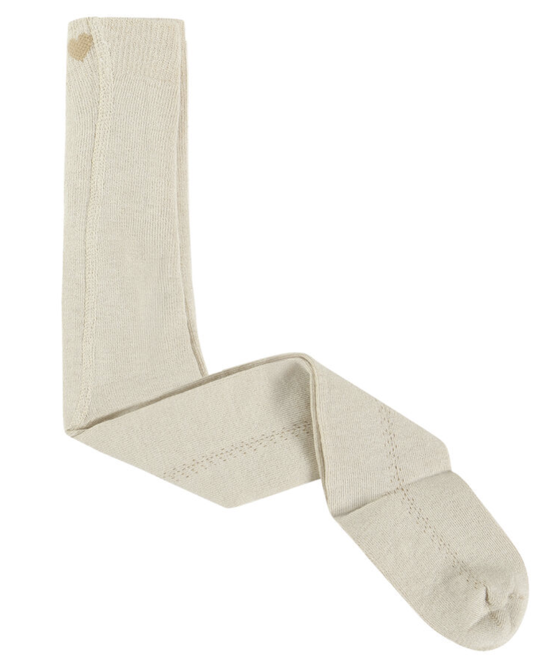Minymo Strumpfhosen Pack Unifarbe Pointelle Lochmuster - Creme & Lilac mit Herzen Minymo Strumpfhosen Pack Unifarbe Pointelle Lochmuster - Creme & Lilac mit Herzen