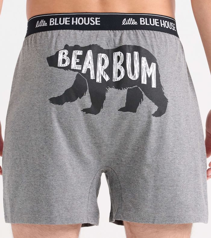 Little Blue House Lockere Jersey Boxer Short Unterhose - Bear Bum