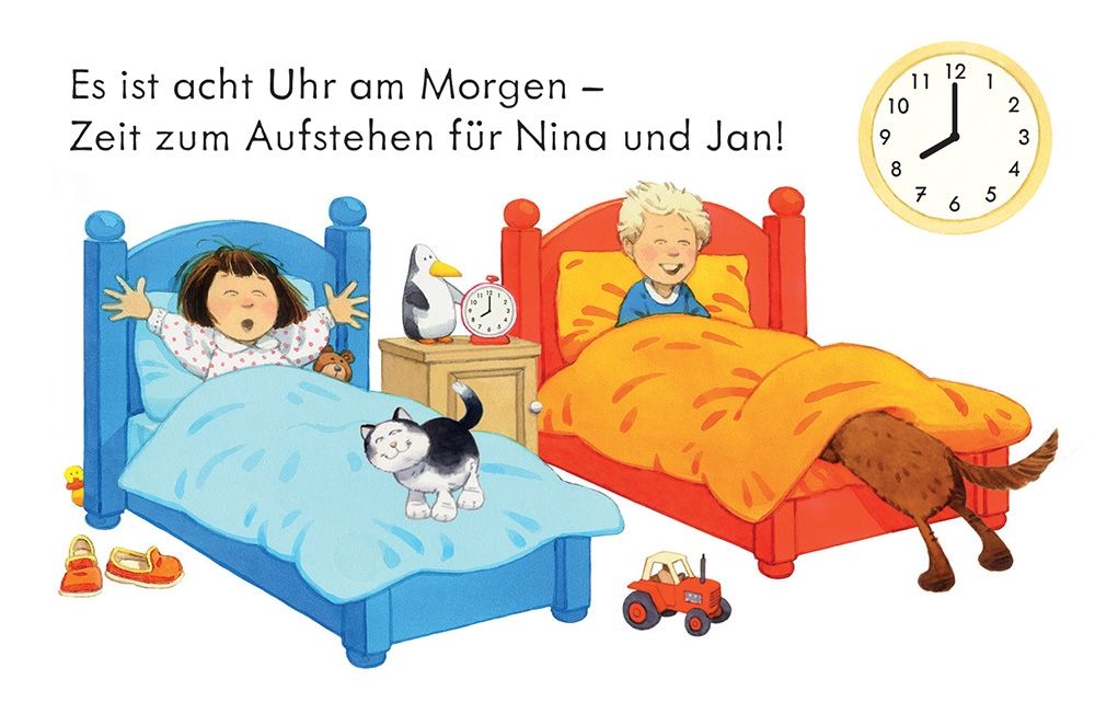 Usborne Meine Lernkarten – Die Uhr lesen