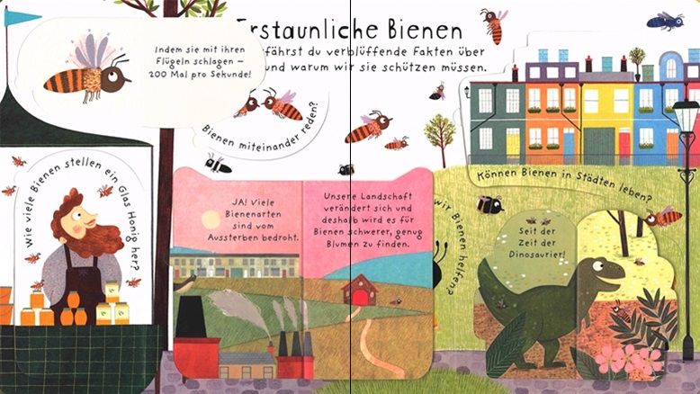 Usborne Buch Aufklappen & Verstehen: Warum brauchen wir Bienen?
