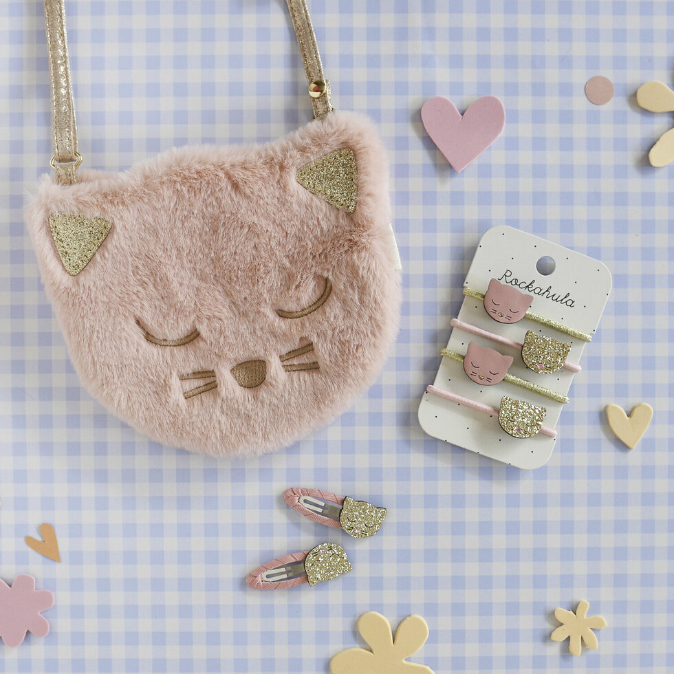 Rockahula Clara Cat Bag - Plüschtasche Katze