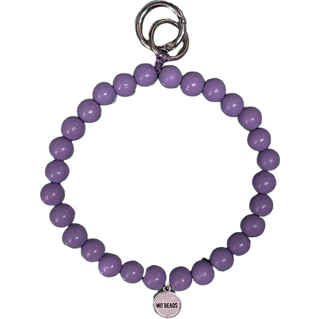 Mo Beads Holzperlen Schlüsselkette Schlüsselanhänger - Flieder