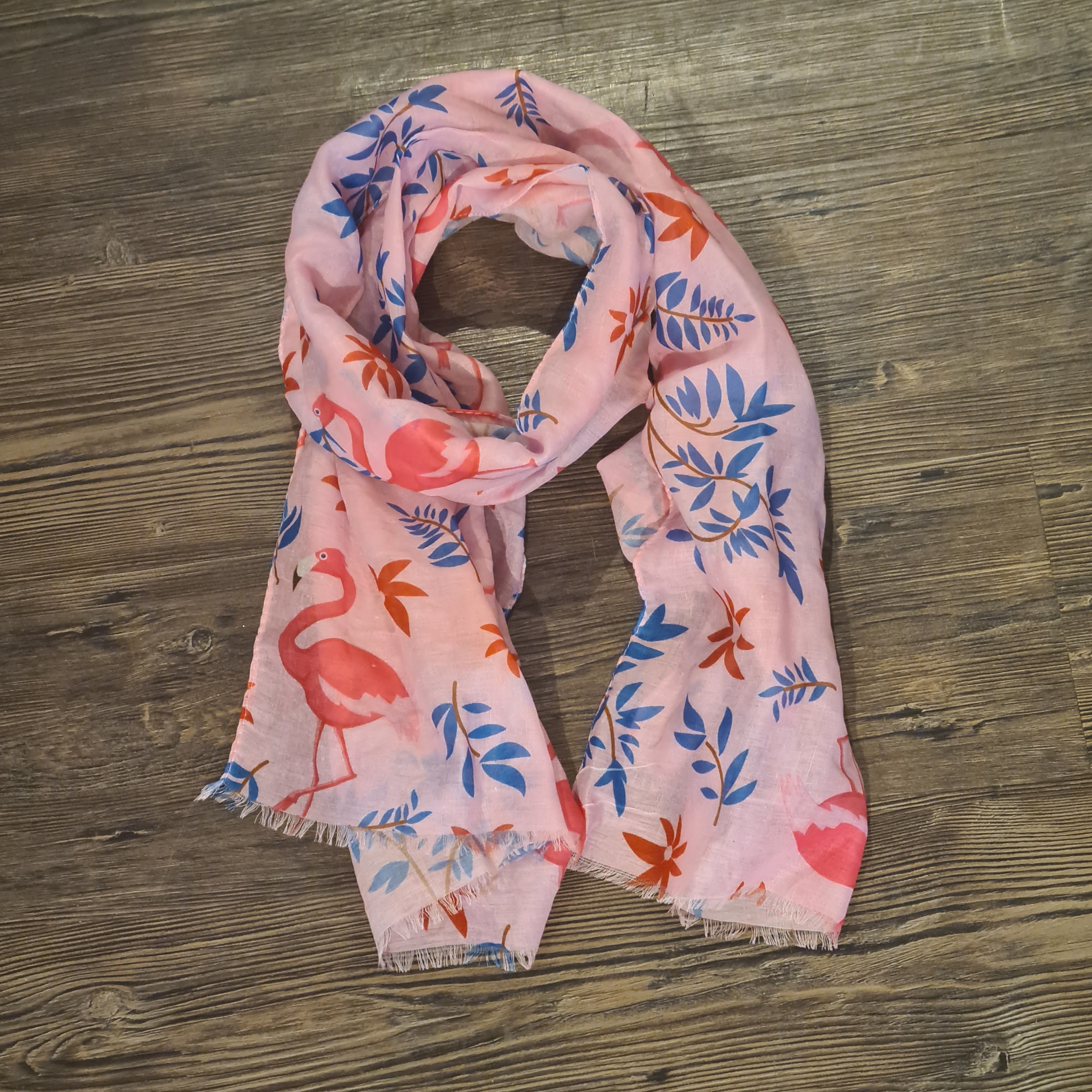 KisMe Schal - Flamingo in Rosa
