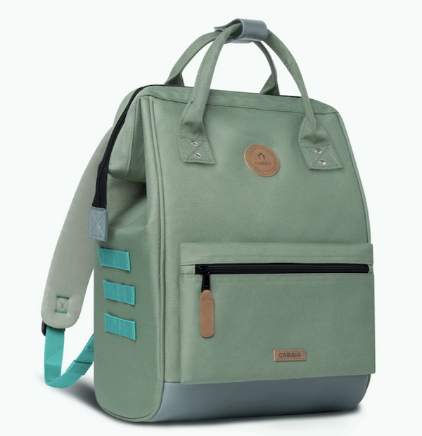 Cabaia Rucksack SEVILLE Medium mit Laptop-Fach - Green