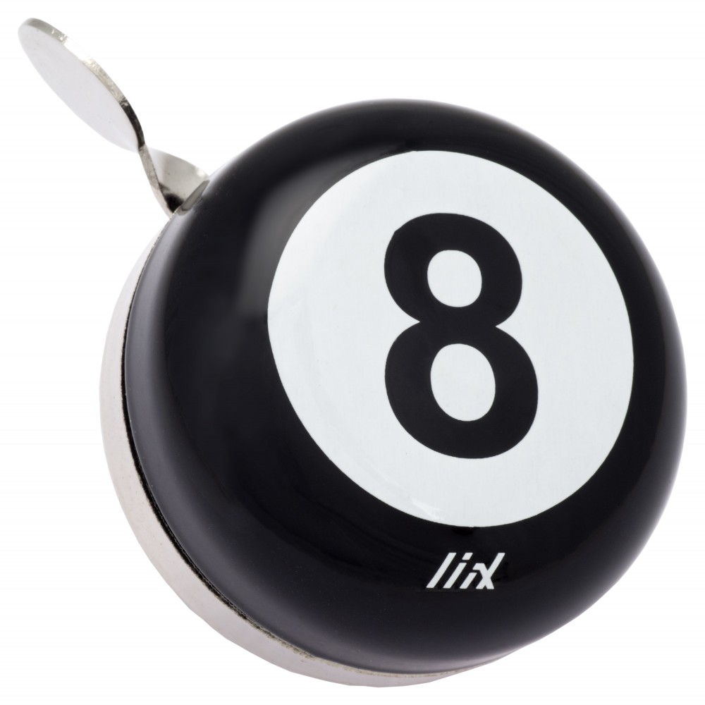 Liix Mini Ding Dong Fahrradklingel - 8 Ball