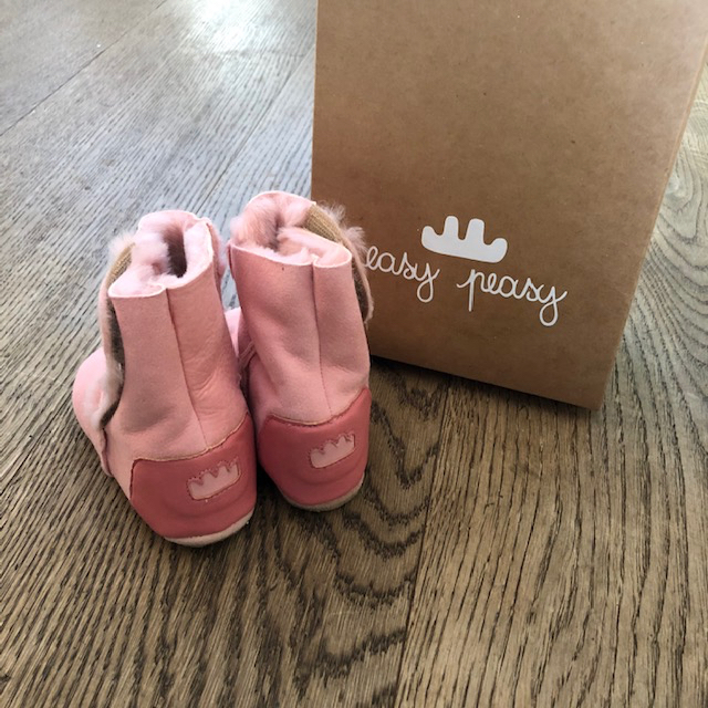 IMG_8127 Easy Peasy Cosybotte Baby Leder Stiefelchen in Rosa - SALE