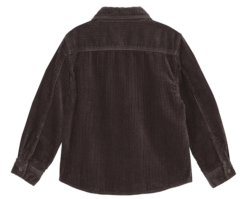 Minymo Jungen Kord Hemd - Braun