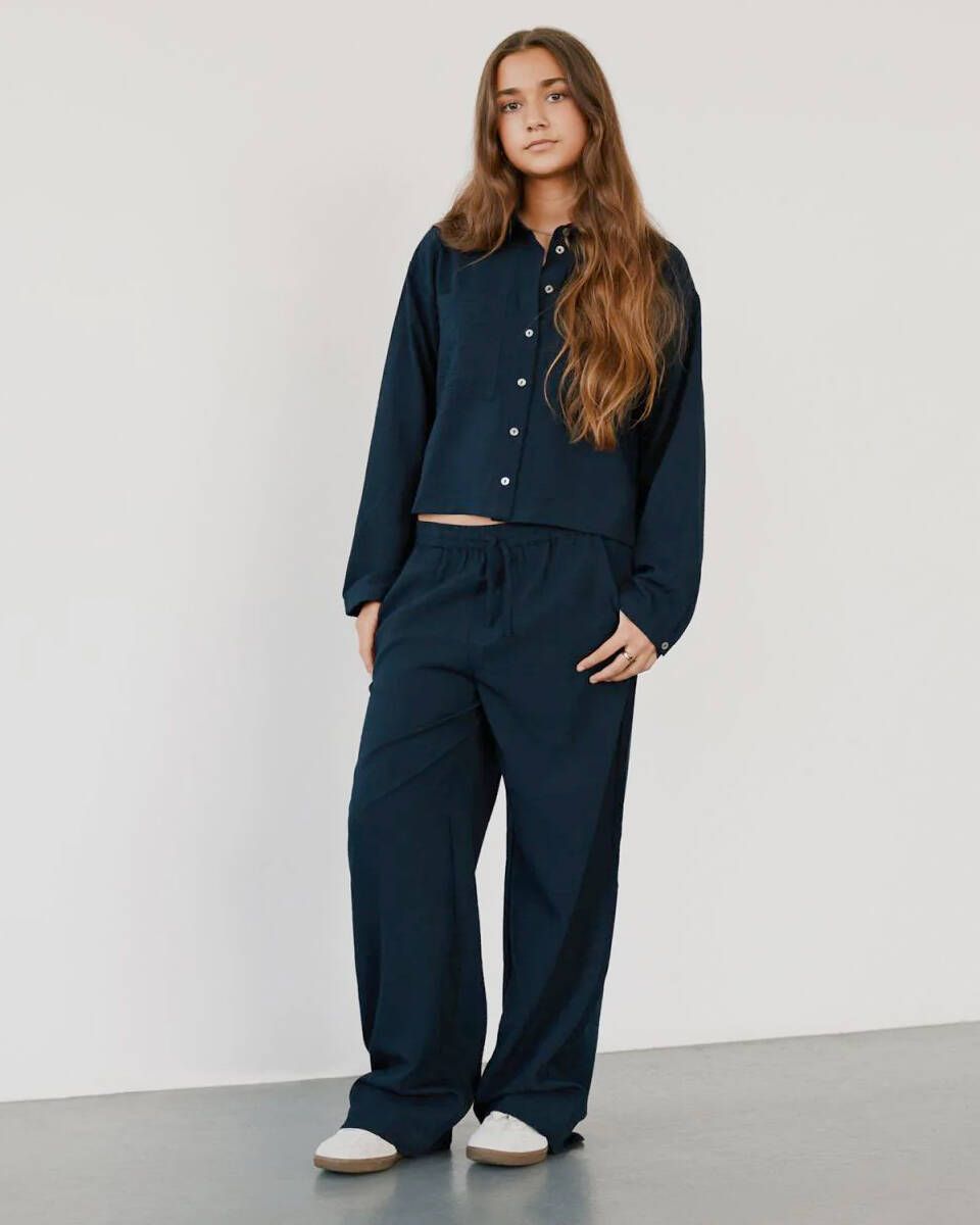 Sofie Schnoor Girls Bluse in Dark Navy - SALE Sofie Schnoor Girls Bluse in Dark Navy - SALE