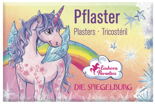 Die Spiegelburg Einhorn Paradies Pflasterstrips - Einhörner