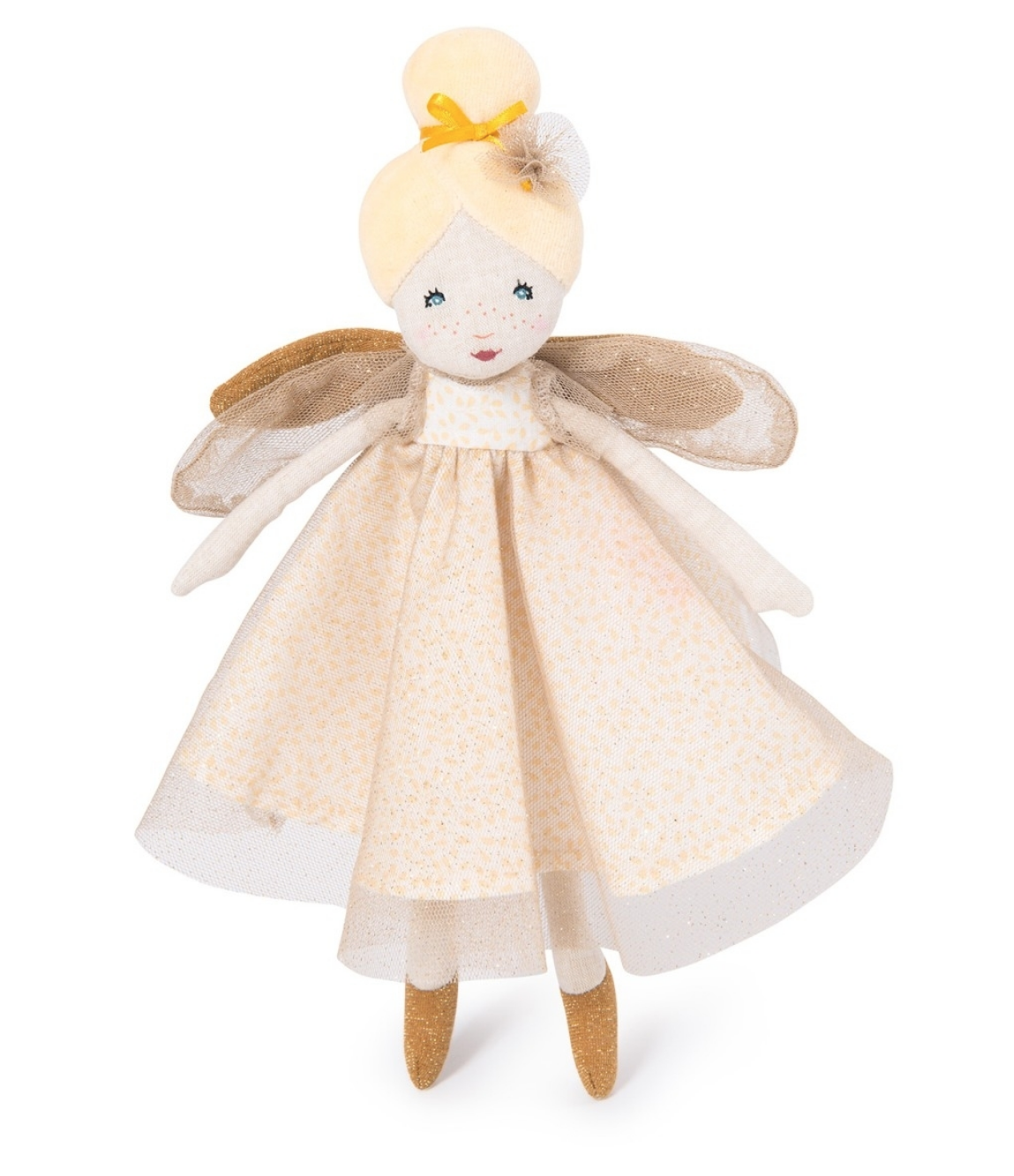 Moulin Roty Stoff Feen Puppen - Rosa, Blau oder Gold