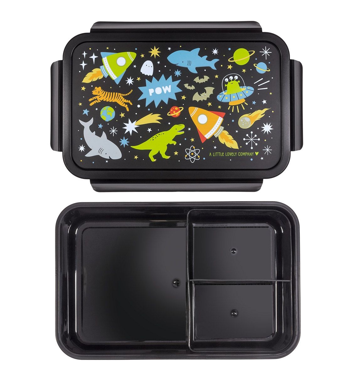 A Little Lovely Company Bento Box Brotzeitbox Lunchbox - Galaxy