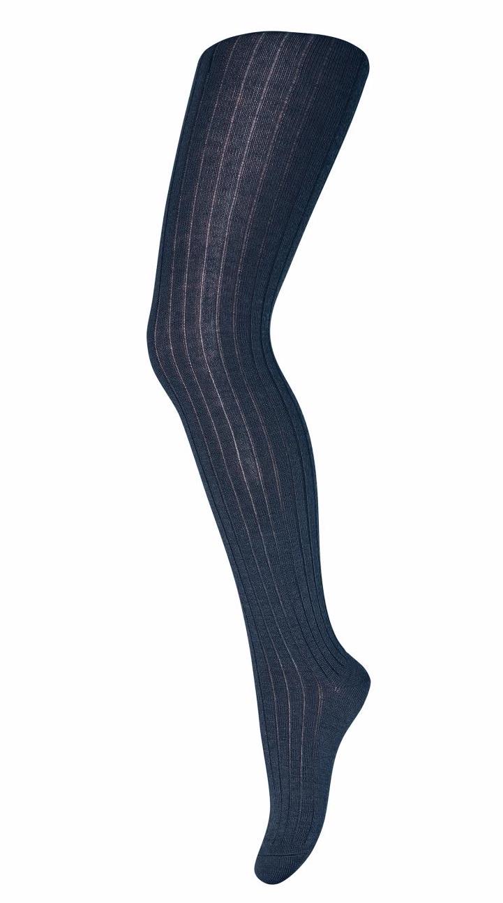 MP Denmark Superwash Wolle Rib Strumpfhose in Navy