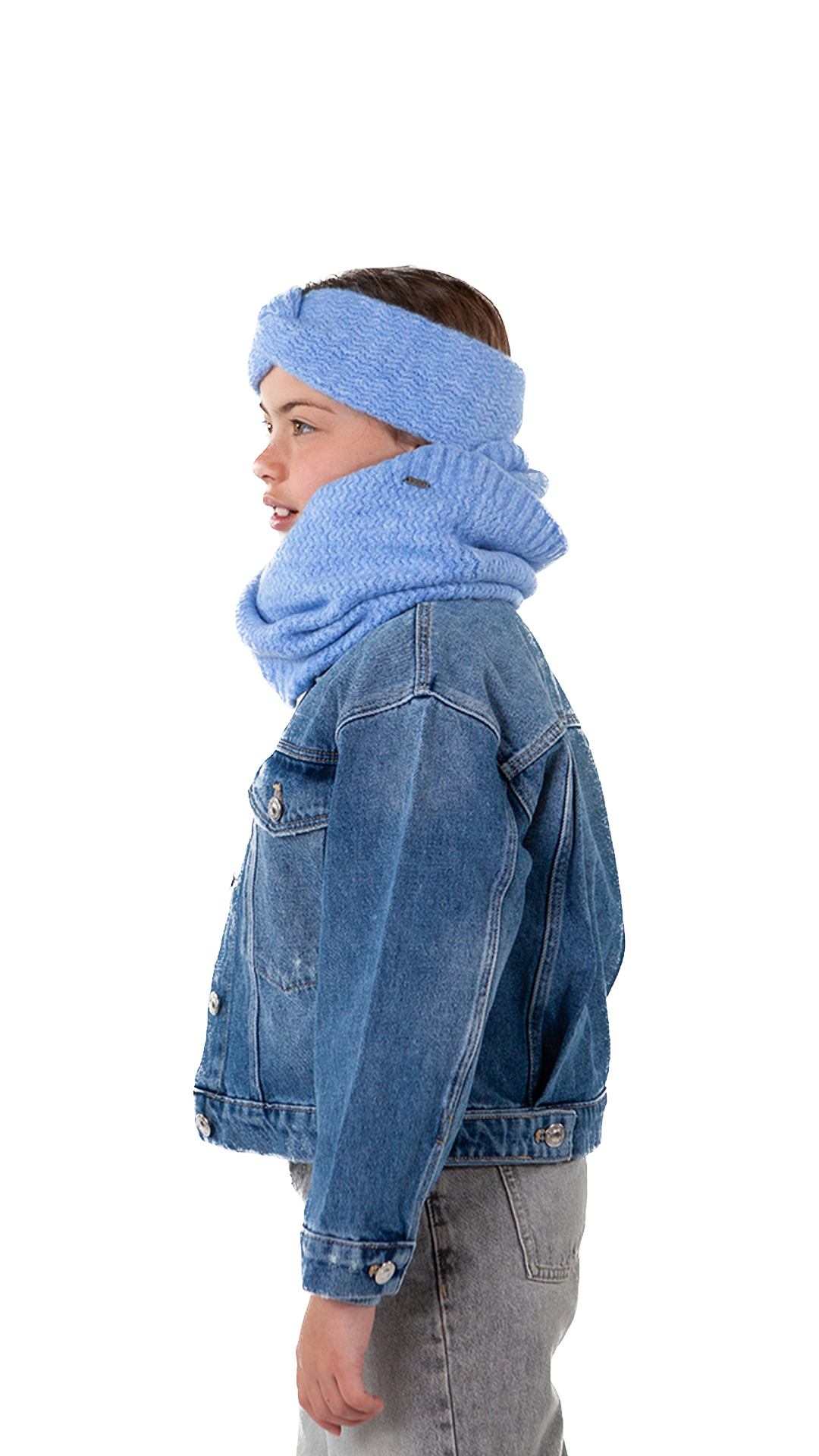 Barts Kids Shae Strick Stirnband - Light Blue - Hellblau Barts Kids Shae Strick Stirnband - Light Blue - Hellblau