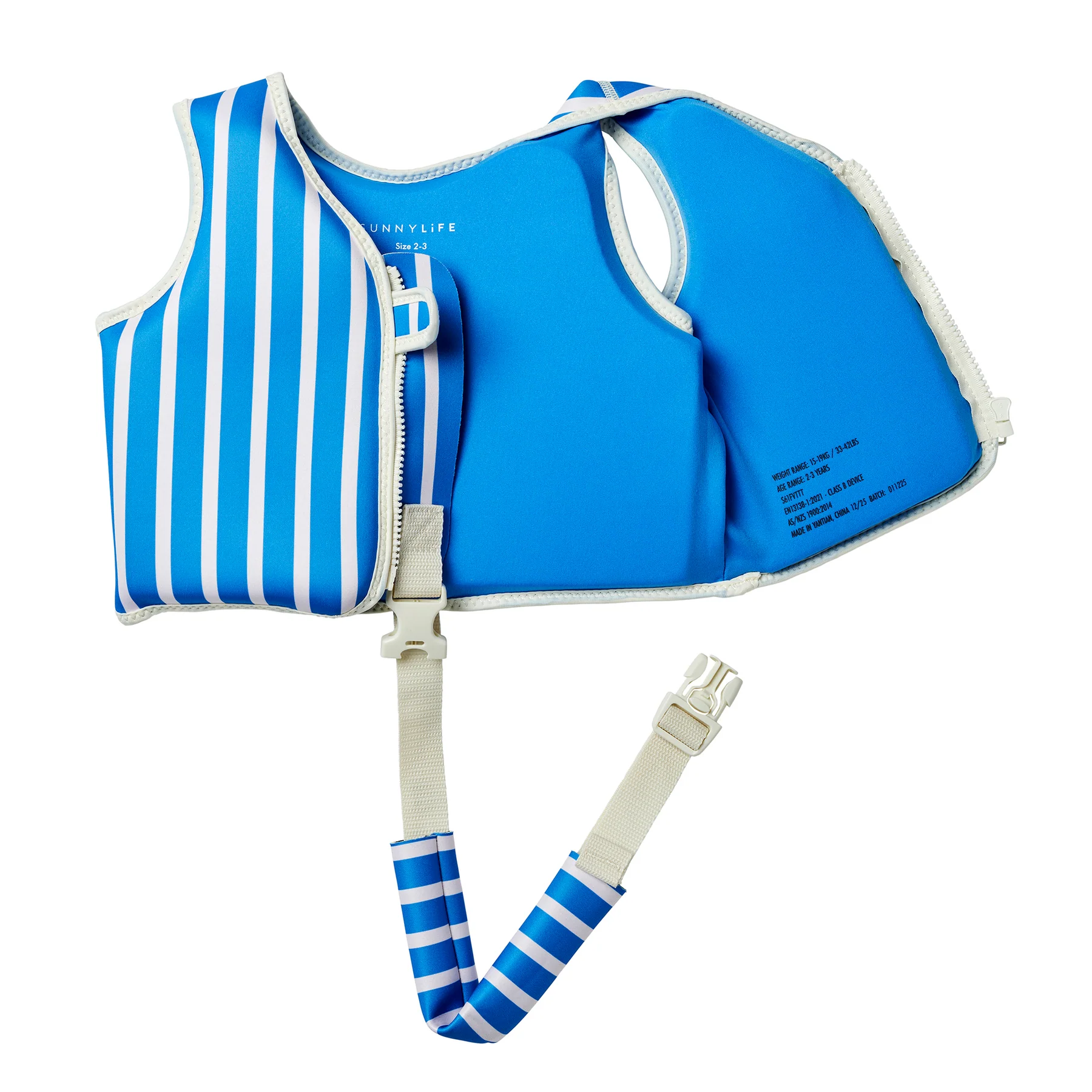 Sunnylife Schwimmweste Tino the Tiger Blue - Blau Sunnylife Schwimmweste Tino the Tiger Blue - Blau