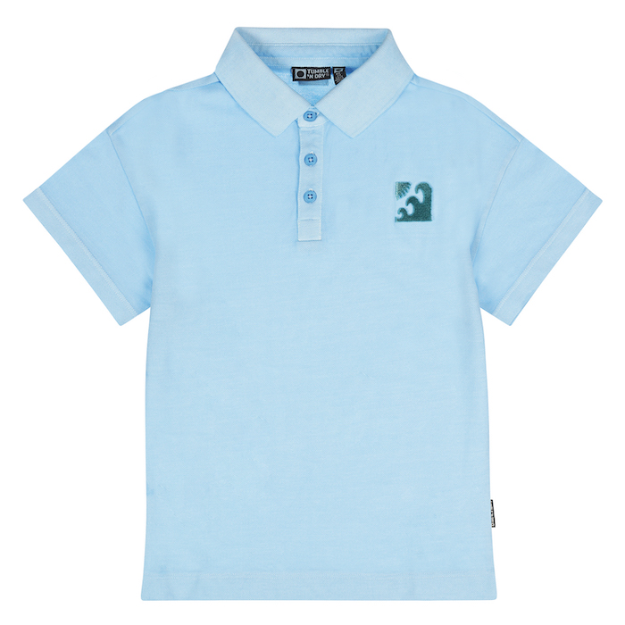 Tumble N Dry Loix Pique Kurzarm Polo Shirt in Hellblau
