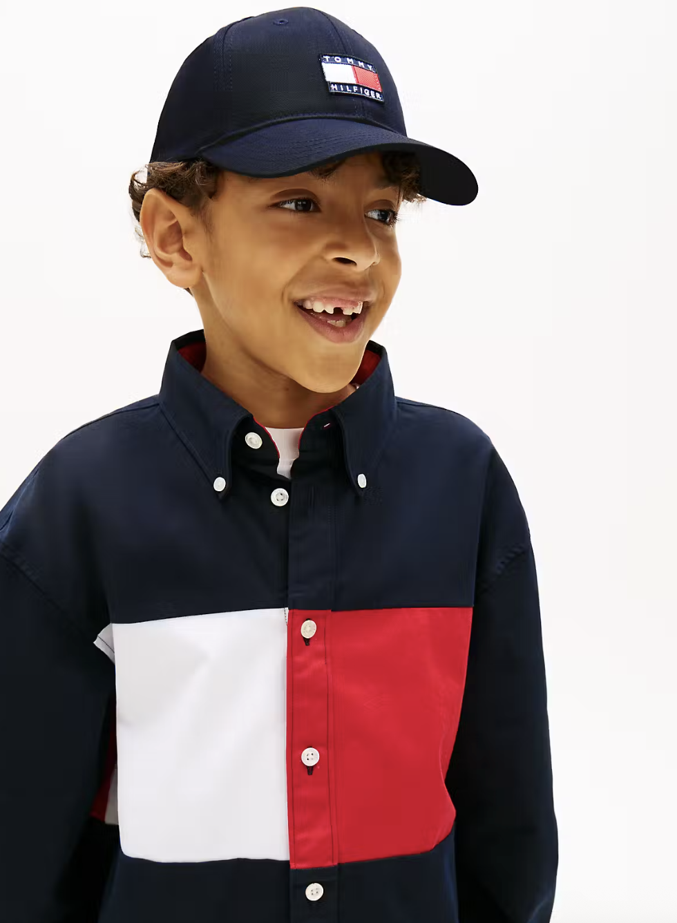 Tommy Hilfiger Cap Heritage Flag - Space blue