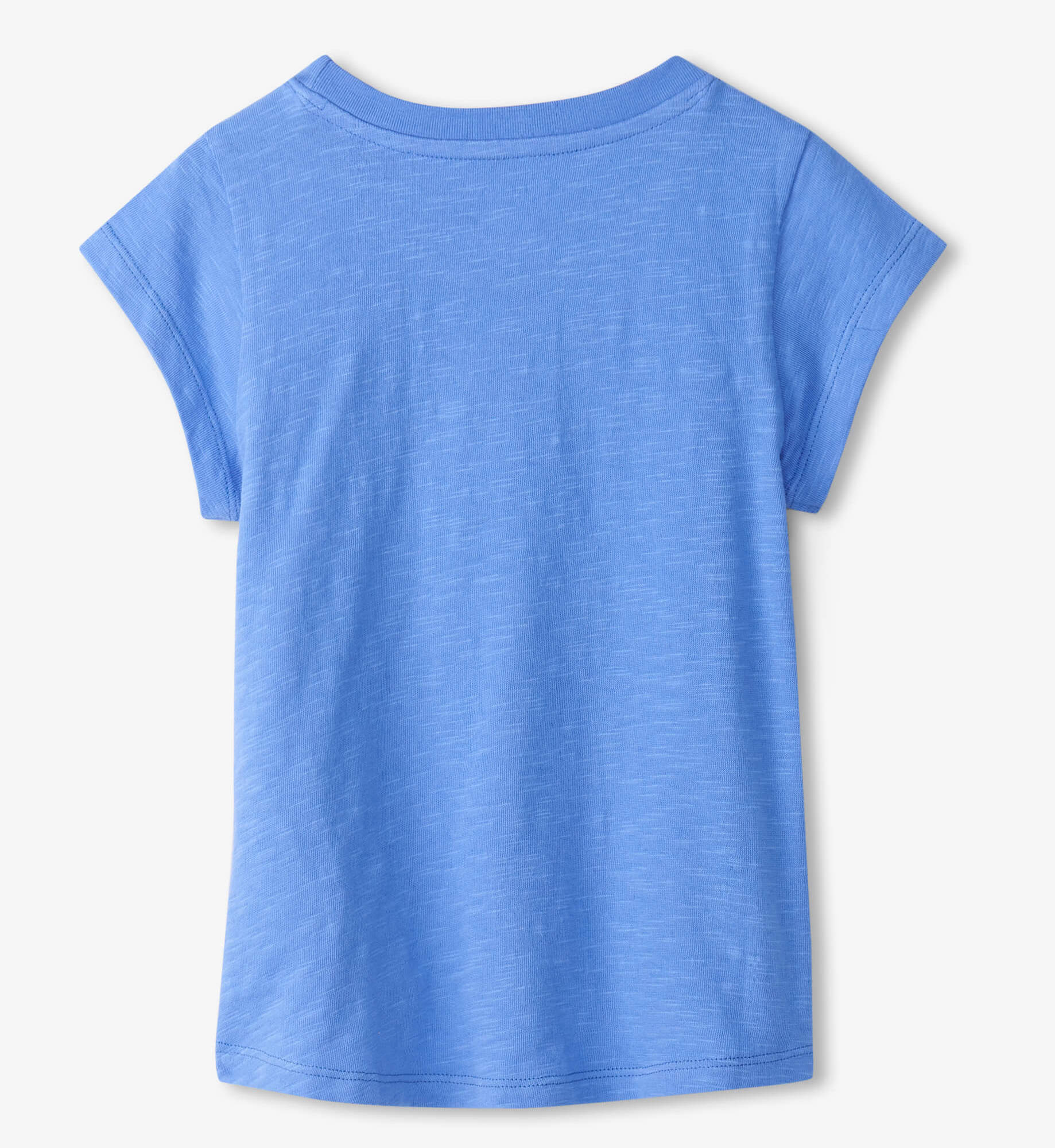 S24GSK1511_A Hatley Kurzarm T-Shirt in Blau mit Einhorn - Do What Makes You Happy